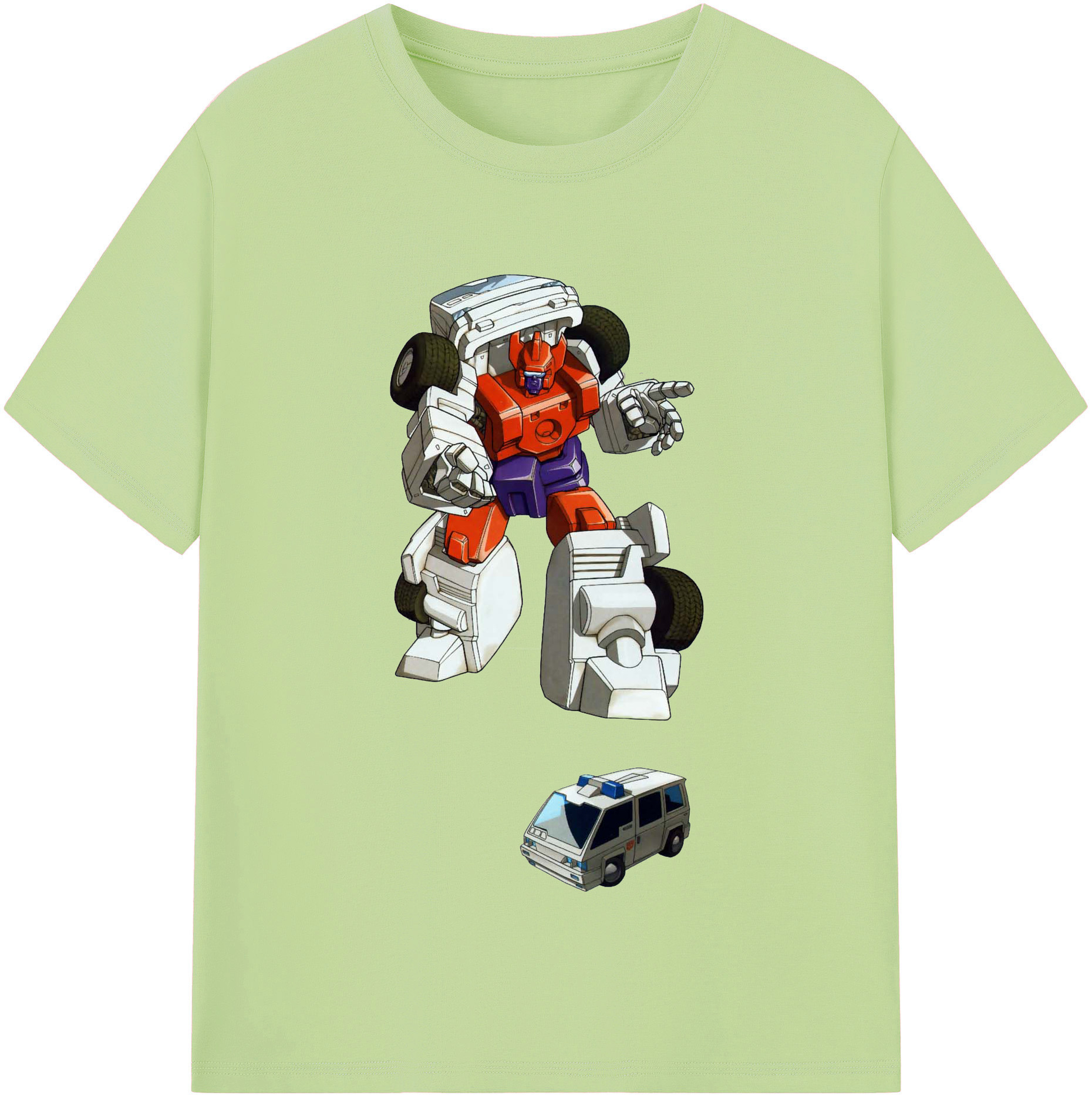 （画像用）  綿100％半袖Tシャツ（フロントプリント）